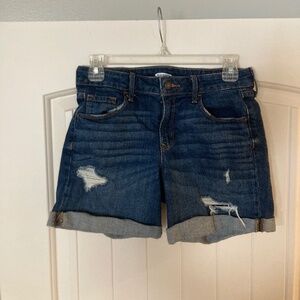 Women’s dark denim old navy shorts